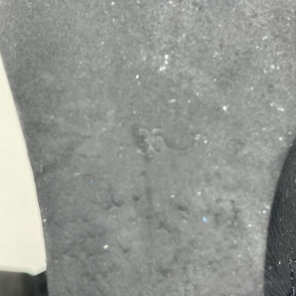 Dkode Womens Shoes Ankle Mid Heel Boots Zippers Pointed Toe Leather Black EU 36 - Picture 9 of 10